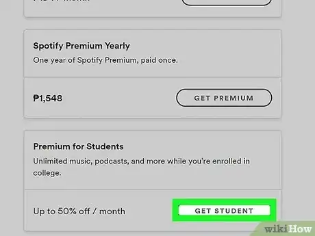 Image titled Activate Hulu with Spotify Student Step 8