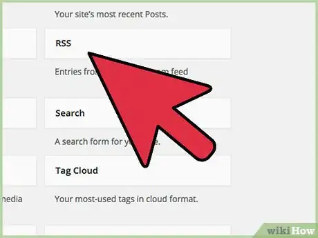 Image titled Add RSS to Your Wordpress Blog Step 9