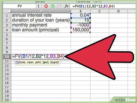 Image titled Calculate a Balloon Payment in Excel Step 6