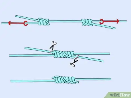 Image titled Tie a Uni Knot Step 12