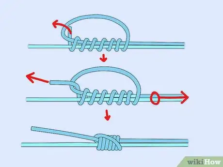 Image titled Tie a Uni Knot Step 10