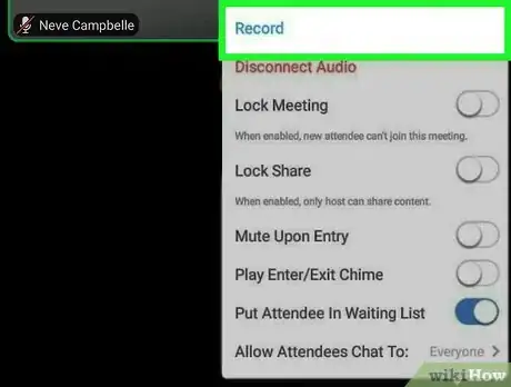 Image titled Record a Zoom Meeting on Android Step 5