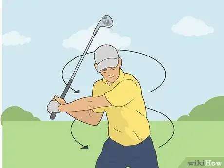 Image titled Maintain Spine Angle in Golf Swing Step 5