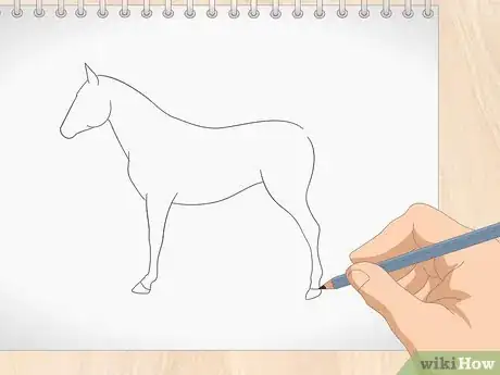 Image titled Draw a Simple Horse Step 10