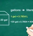 Calculate Volume in Litres