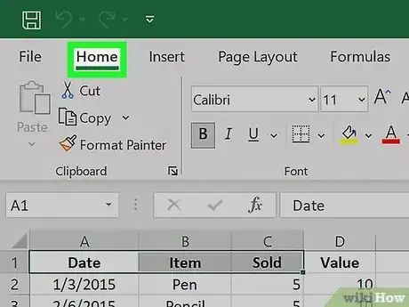 Image titled Merge Cells in Excel Step 2