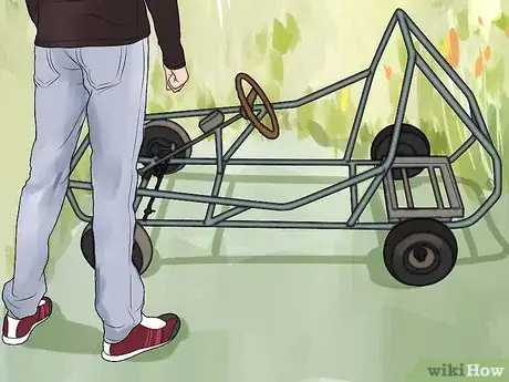 Image titled Create a Go Kart with a Lawnmower Engine Step 9