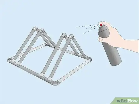 Image titled Build a PVC Bike Rack Step 12