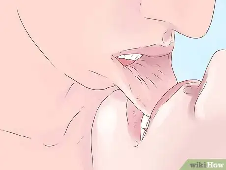 Image titled Build Sexual Anticipation With a Kiss Step 5