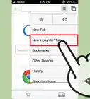 Activate Incognito Mode on Google Chrome