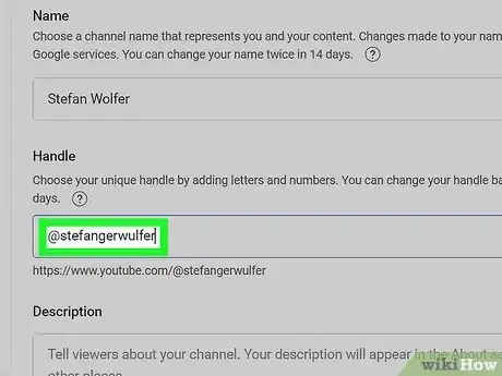 Image titled Change Your Username on YouTube Step 13