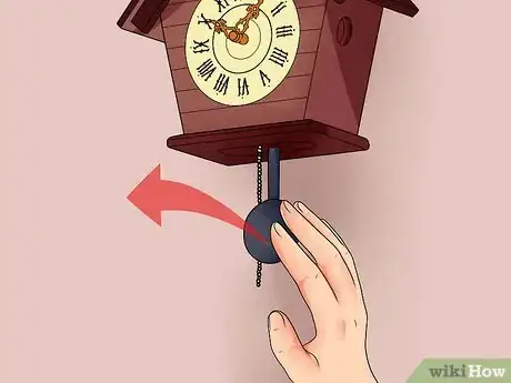 Image titled Set a Cuckoo Clock Step 4