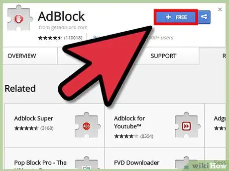 Image titled Remove Ads on Google Chrome Using AdBlock Step 1