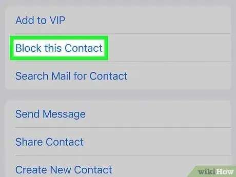 Image titled Block an Email Address on iPhone Step 5