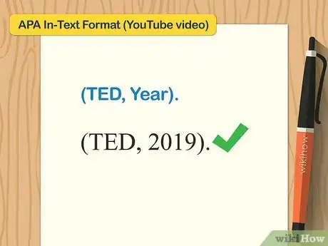 Image titled Cite TED Talks in APA Step 11