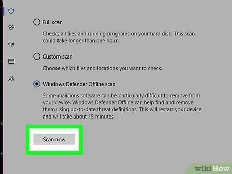 Image titled Perform an Offline Scan with Windows 10 Defender Step 8