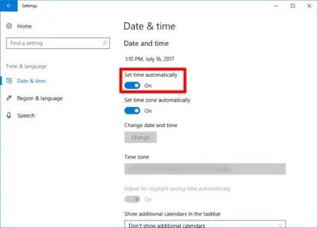 Image titled Set Windows 10 to Automatically Update Your Time Zone Based on Location Step 4