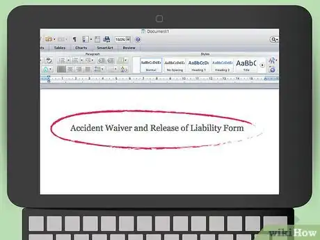 Image titled Draft a Waiver of Liability Step 4