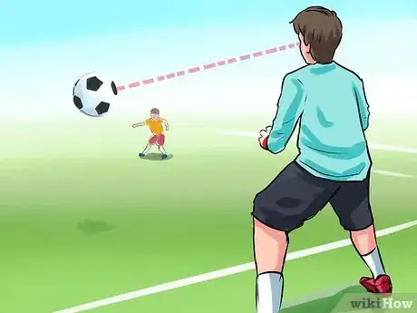 Image titled Read a Soccer Penalty Shot if You're a Goalie Step 4