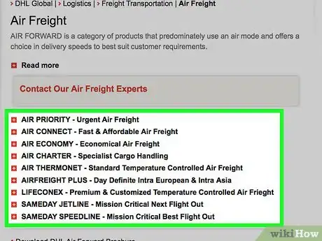 Image titled Ship Air Freight Step 2