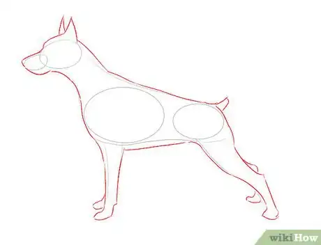 Image titled Draw a Realistic Dog Step 3