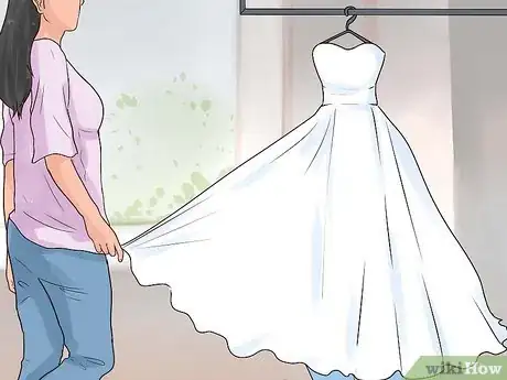 Image titled Clean a Wedding Gown Step 8