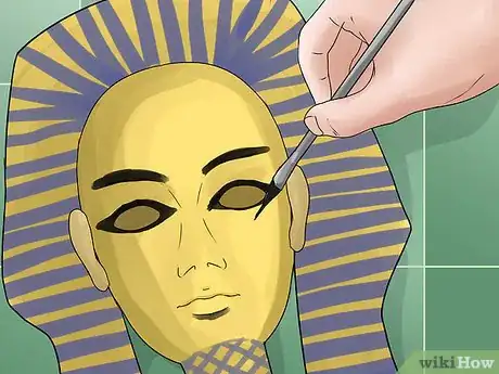 Image titled Make a Tutankhamun Mask Step 24