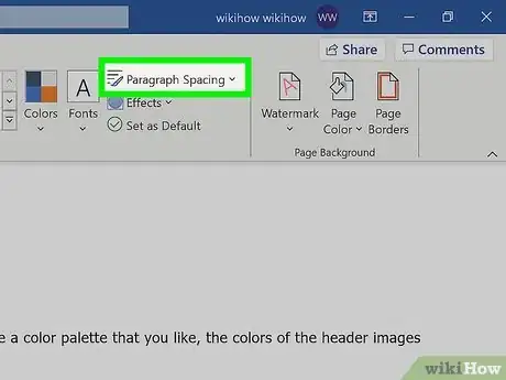 Image titled Double Space in Word Step 2