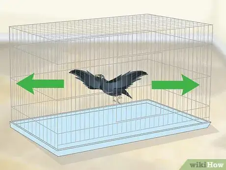 Image titled Set Up a Bird Cage Step 1