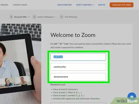 Image titled Create a Zoom Account Step 7