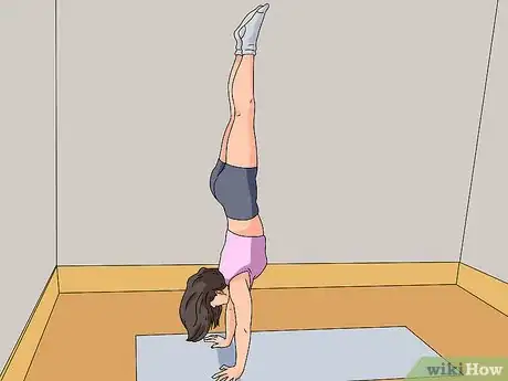 Image titled Work up to a Handstand Push Up Step 7