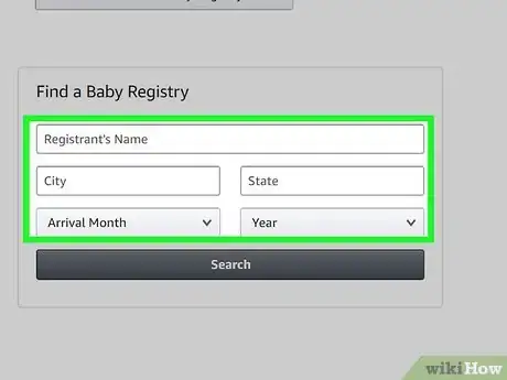 Image titled Find a Baby Registry on Amazon Step 2