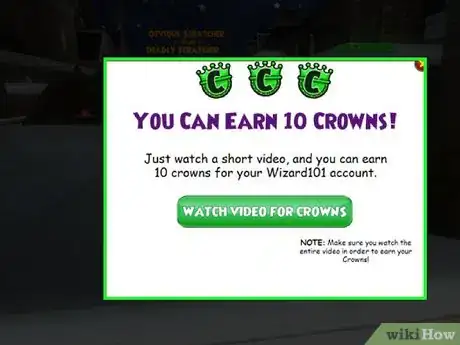 Image titled Get Crowns in Wizard101 Step 6