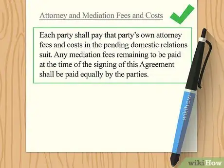 Image titled Write a Divorce Settlement Agreement Step 6