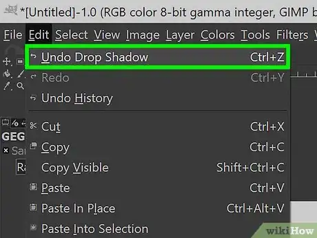 Image titled Use Drop Shadow in GIMP Step 9