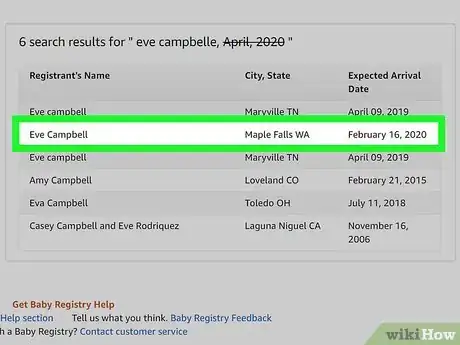 Image titled Find a Baby Registry on Amazon Step 4