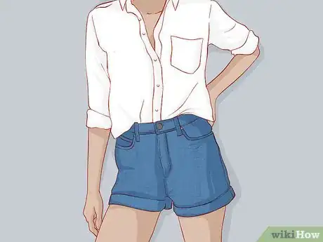 Image titled Wear Jean Shorts Step 11