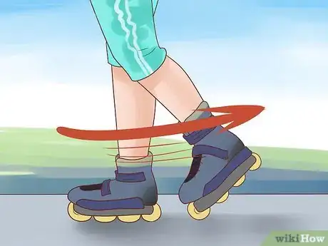 Image titled Rollerblade Backwards Step 10