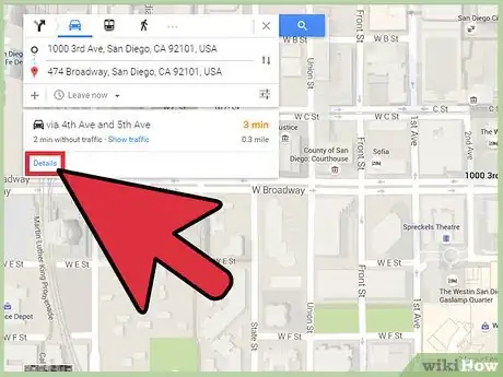 Image titled Get Walking Directions on Google Maps Step 6