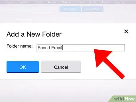 Image titled Create Folders to Organize Messages in Yahoo! Mail Step 4