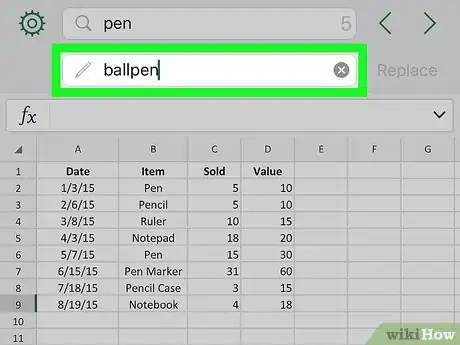 Image titled Replace Values in Excel Step 14