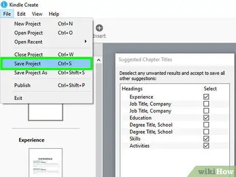 Image titled Create a Kindle Book Step 9