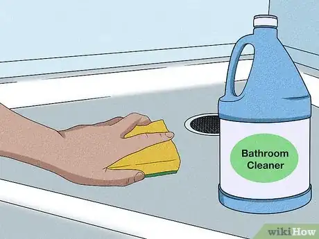 Image titled Clean a Fiberglass Shower Pan Step 11