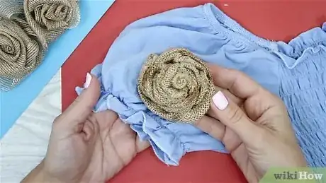 Image titled Make Burlap Flowers Step 11