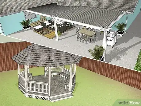 Image titled Pergola vs Gazebo Step 4