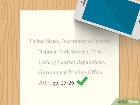 Image titled Cite the Code of Federal Regulations Step 14