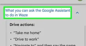 Enable Voice Commands in Waze