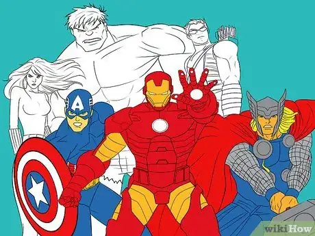 Image titled Draw the Avengers Step 16