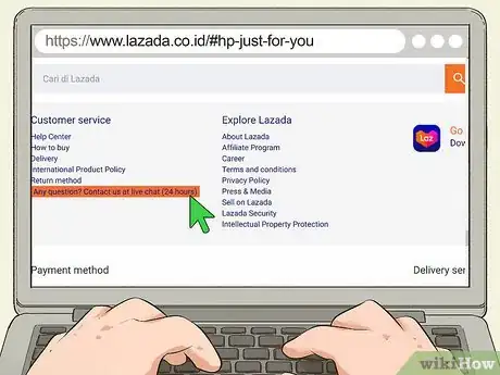 Image titled Contact Lazada Step 5