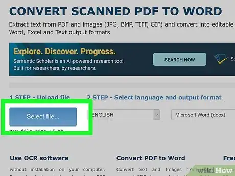 Image titled Convert a JPEG Image Into an Editable Word Document Step 2
